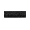 Teclado Alámbrico Slim TC501 Multi Windows y Mac OS Negro