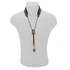 TAHALI PARA SAXOFON DE PIEL ACOLCHADO EN ALGODÓN BG FRANCE