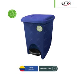 Bote de basura con pedal Estra MR 10 L