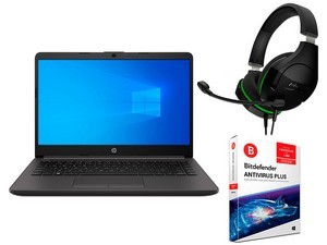 Laptop HP 240 G8: Procesador Intel Core i3 1115G4 (hasta 4.10 GHz), Memoria de 8GB DDR4, SSD de 256GB, Pantalla de 14" LED, S.O.
