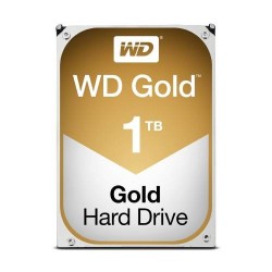 DISCO DURO PARA SERVIDOR WESTERN DIGITAL WD GOLD 3.5”, 1TB, SATA III, 6 GBIT/S, 7200RPM, 128MB CACHÉ, WD1005FBYZ