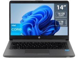 Laptop HP 240 G9: Procesador Intel Core i3 1215U (hasta 4.4 GHz), Memoria de 16GB DDR4, SSD de 1TB, Pantalla de 14" LED, Video U