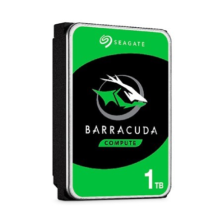DISCO DURO INTERNO SEAGATE BARRACUDA 3.5”, 1TB, SATA III, 6 GBIT/S, 7200RPM, 256MB CACHE, ST1000DM014
