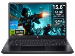 Laptop Gamer Acer Nitro V: Procesador Intel Core i5 13420H (hasta 4.6 GHz), Memoria de 16GB DDR4, SSD de 512GB, Pantalla de 15.6
