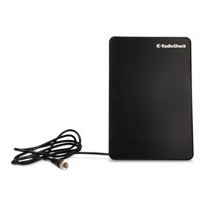 Antena de Interior para TV Panel Plano RadioShack Ganancia 5-7DB Negro