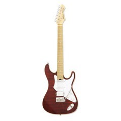 Guitarra Eléctrica Aria Pro II Rojo Rubi MKII