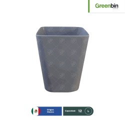 Cesto para basura Matizado Greenbin 12 L
