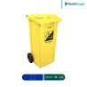 Contenedor con 2 ruedas Plastik Gogic 120 L (32 Gal)