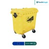 Contenedor con 4 ruedas Plastik Gogic 770 L (203 Gal)