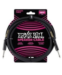 Ernie Ball Cable 1.83Mts para Bafle Negro 6072