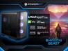 PC Gamer Powerbit Shadow Beast: Procesador AMD Ryzen 7 5700 (hasta 4.6 GHz), Memoria de 32GB DDR4, SSD de 1TB, Video NVIDIA GeFo