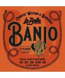 La Bella Encordadura Para Banjo De 5 Cuerdas 17