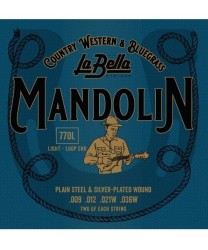 La Bella Encordadura Para Mandolina 8 Cuerdas 770L