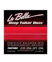La Bella Encordadura Para Bajo Eléctrico Acero 760FHB2 Beatle Bass