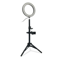 Tripié para Celular con Aro de Luz LED RadioShack 3 tonos