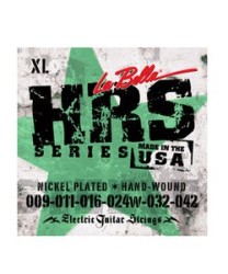 La Bella Encordadura Para Guitarra Eléctrica Extra Ligera HRS-XL Hard Rockin