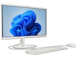 PC All In One HP 22-dg0005la: Procesador Intel Celeron N100 (hasta 3.4 GHz), Memoria de 8GB DDR5, SSD de 256GB, Pantalla de 21.5
