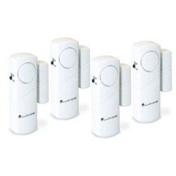 Kit de Alarma Inalámbricas Lloyds LA9012 / Blanco / 4 piezas