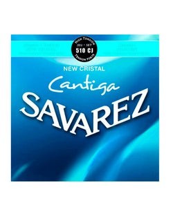 Savarez Encordadura Para Guitarra Clásica (Tensión Alta) 510CJ Cristal Cantiga