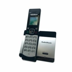 Teléfono Inalámbrico RadioShack 50 contactos Plata