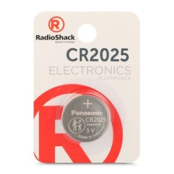 Pila de Litio RadioShack 3v CR2025 1 pieza