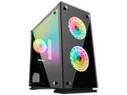 PC Gamer VORAGO CSG550: Procesador AMD Ryzen 7 5700G (hasta 4.6 GHz), Memoria de 16GB DDR4, SSD de 512GB, Video Radeon Graphics,
