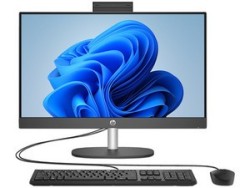 All In One HP ProOne 240 G10: Procesador Intel Core i3 N300 (hasta 3.8 GHz), Memoria de 8GB DDR4, SSD de 256GB, Pantalla de 23.8