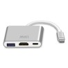 Adaptador Tipo C a HDMI y USB Select Power / Plata
