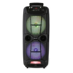 Bafle Doble Select Sound BT1708 / 8 pulgadas / 5000 W PMPO / Bluetooth / Negro