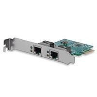 ADAPTADOR TARJETA DE RED NIC PCI EXPRESS PCI-E DE 2 PUERT...