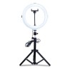 Aro de Luz con Tripié Misik / Negro / 55 cm