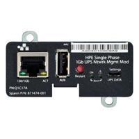 HPE SINGLE PHASE 1GB UPS NTWRK MGMT MOD