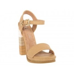 Sandalia lisa Cloe beige