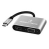 ADAPTADOR DE USB TIPO C A HDM1 / VGA PERFECT CHOICE