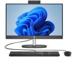 All in One HP 245 G10, Procesador AMD Ryzen 3 7320U (Hasta 4.1 GHz), Memoria de 8GB SSD de 512GB, Pantalla de 23.8" LED, Video R