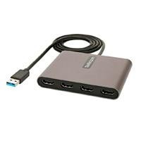 ADAPTADOR USB 3.0 A 4 PUERTOS HDMI - TARJETA DE VIDEO EXT...