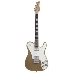 GUITARRA ELECTRICA SCHECTER PT FASTBACK DORADA