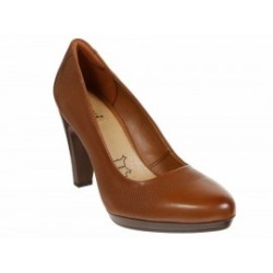 Zapatilla lisa Flexi de piel