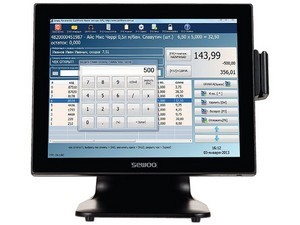 Terminal Punto de Venta SEWOO NBP150, Procesador Intel Celeron J6412 (hasta 2 GHz), SSD de 128GB, Pantalla de 15" LED Multi Touc