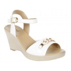 Sandalia lisa Wedge