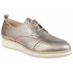 Zapato con plataforma Pikolinos dorado