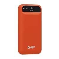 BATERIA DE RESPALDO GHIA POWER BANK 2500 MAH ROJA