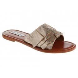 Sandalia lisa Steve Madden dorado