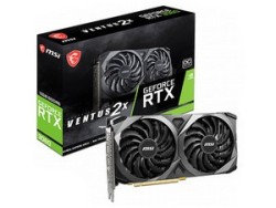 Tarjeta de Video NVIDIA GeForce RTX 3060 MSI VENTUS 2X 12G OC, 12GB GDDR6, 1xHDMI, 3xDisplayPort, PCI Express 4.0.