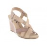 Sandalia lisa Anne Klein rosa