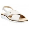 Sandalia lisa Flexi de piel