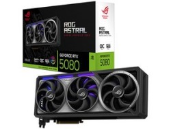 Tarjeta de Video ASUS ROG Astral RTX 5080 OC Gaming, 16GB GDDR7, PCI Express 5.0 x16, 1xHDMI, 3xDisplayPort.