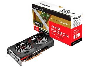 Tarjeta de Video AMD Radeon RX 7600 Sapphire, 8GB GDDR6, 1xHDMI, 3xDisplayPort, PCI Express 4.0