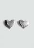 Pendientes corazón strass