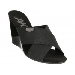 Sandalia lisa Anne Klein negro